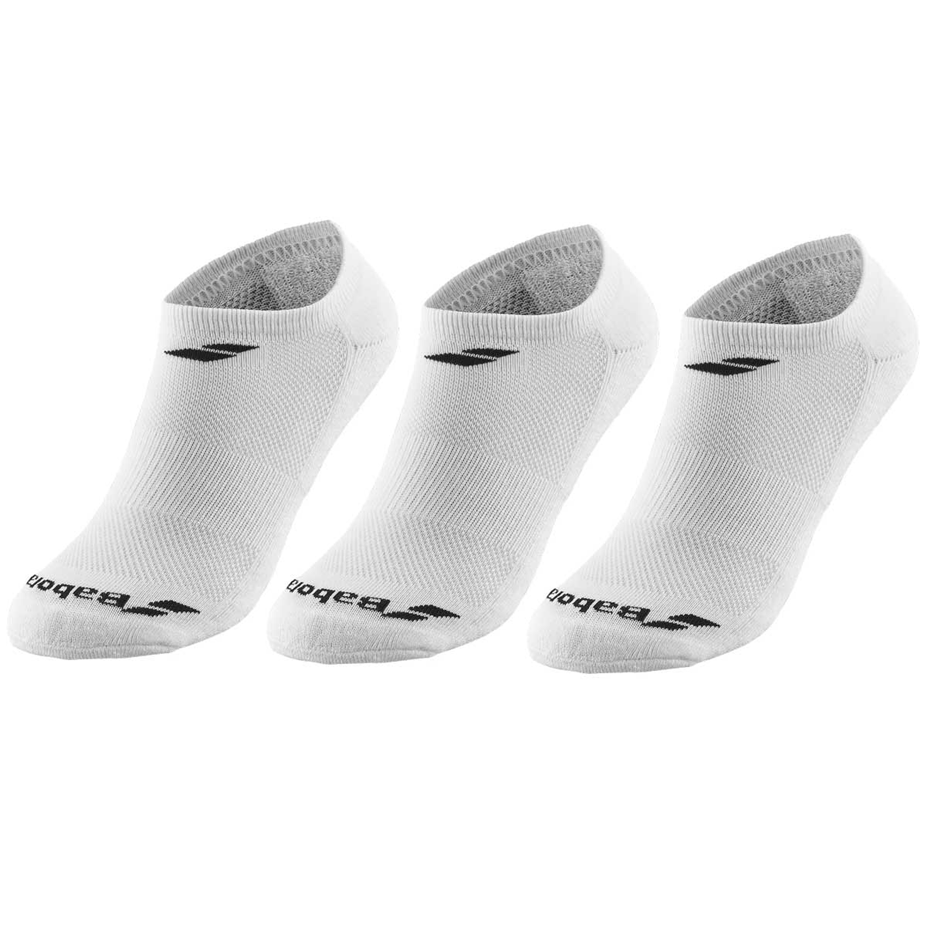 Babolat Calcetines Invisible Blanco Pack X3