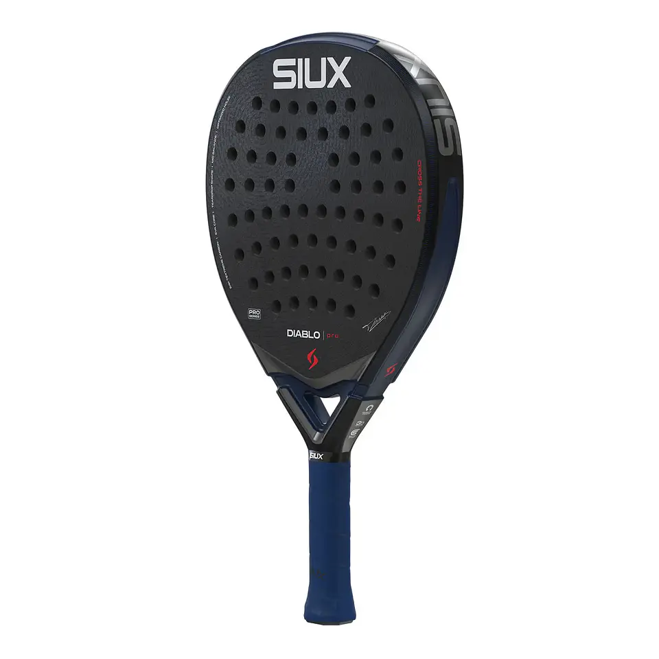 Pala de pádel Siux Diablo pro Night Blue Tino Libaak 2026 4