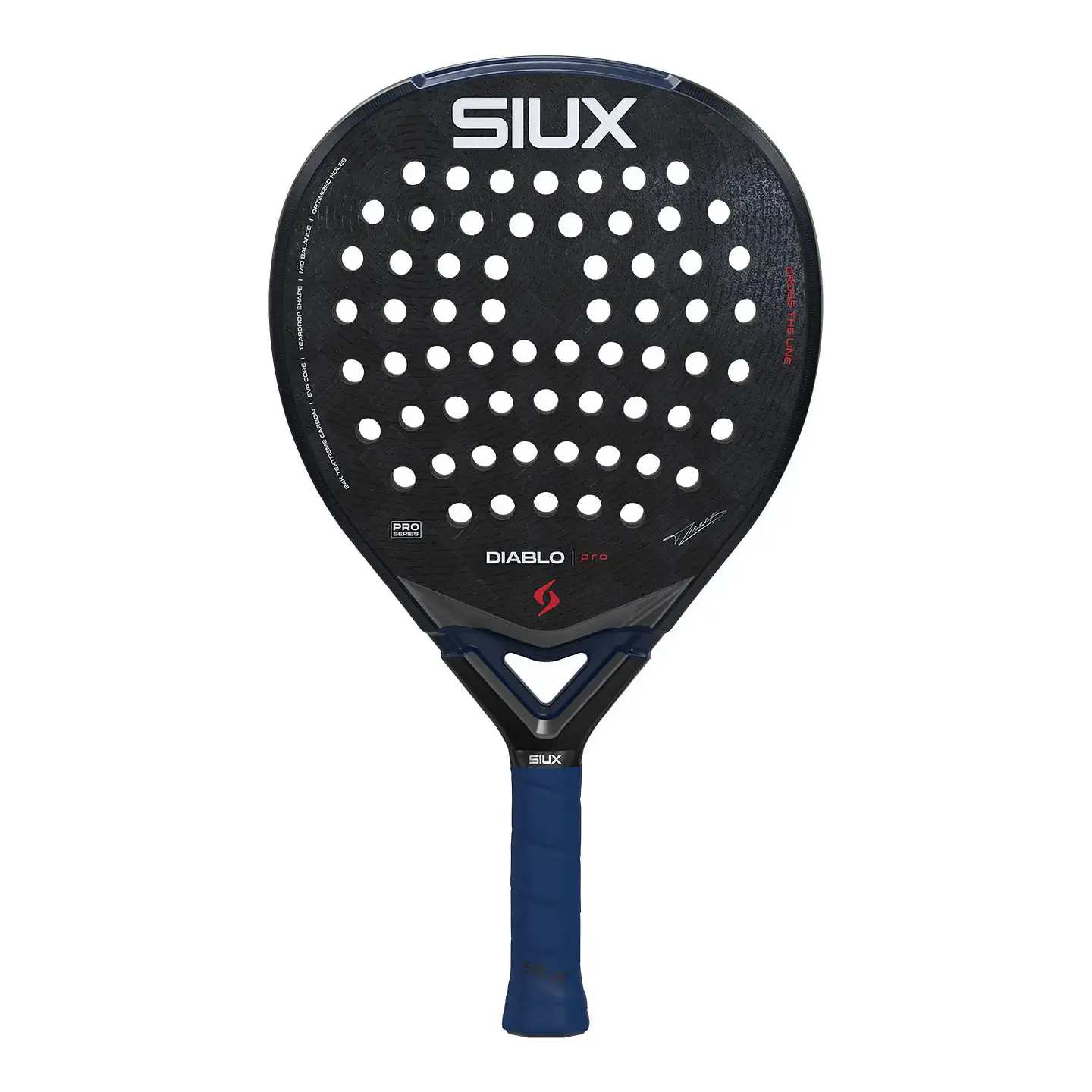 Pala de pádel Siux Diablo pro Night Blue Tino Libaak 2026 1