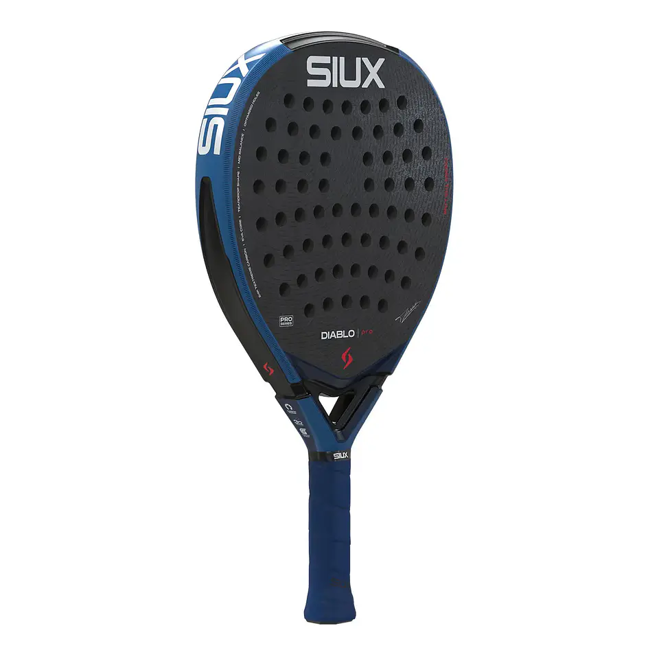 Pala de pádel Siux Diablo Pro Royal Blue 2026 3