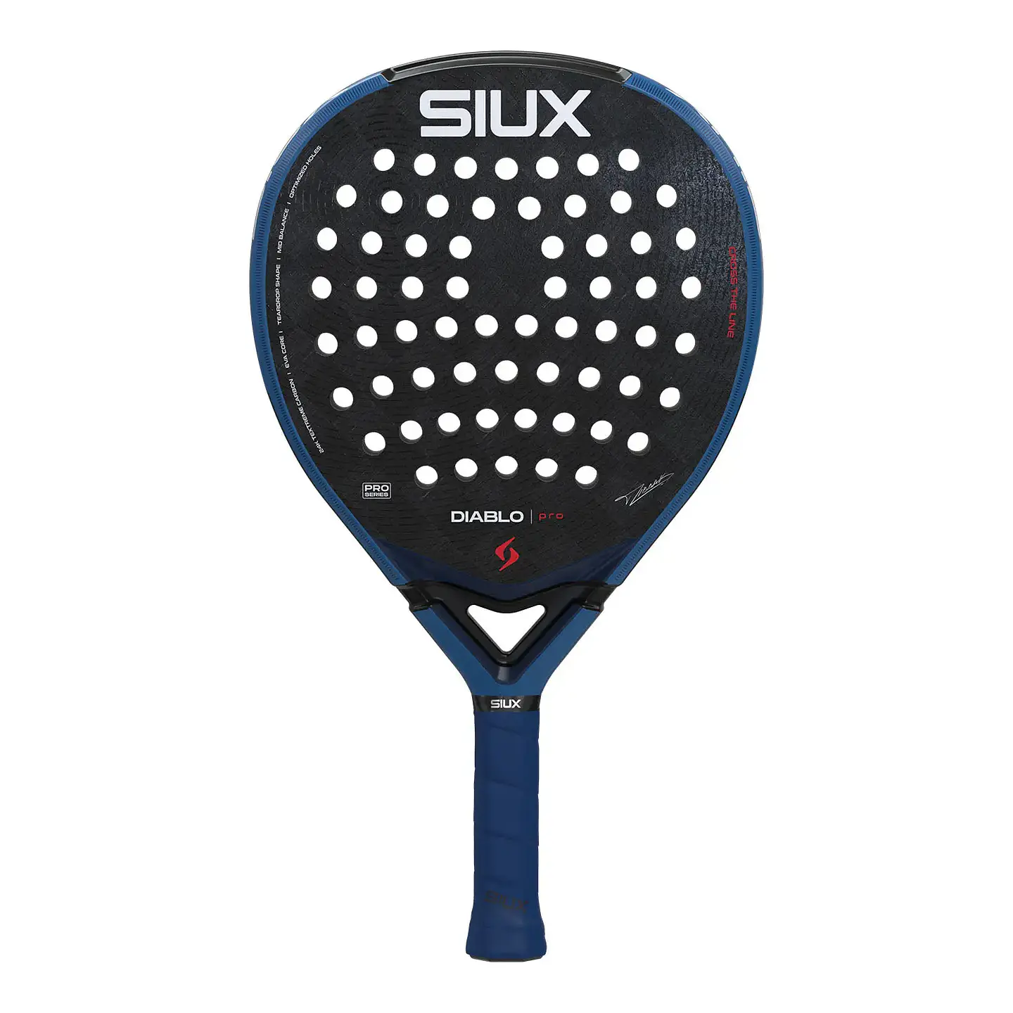Pala de pádel Siux Diablo Pro Royal Blue 2026 1