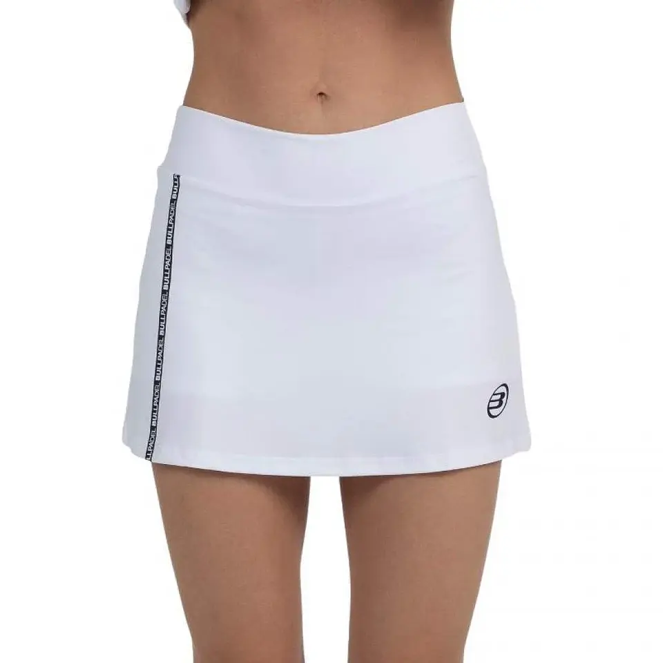 Falda Bullpadel Performance Blanco 1