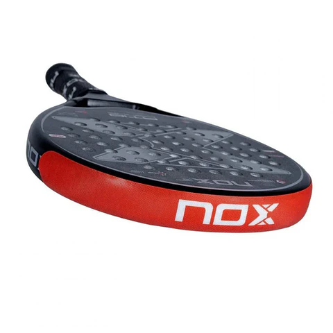 Protector pala de pádel Nox Logo Rojo Blanco