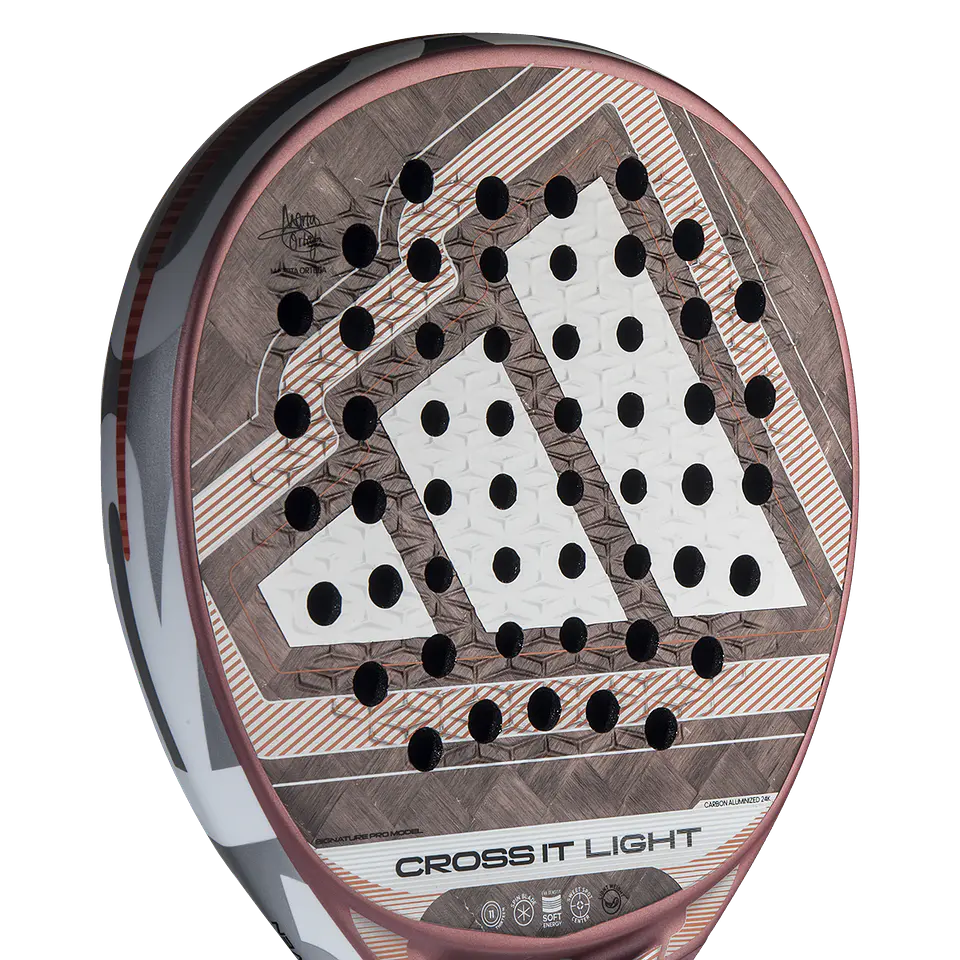 Pala de pádel Adidas Cross It Light 3.5 Pink Silver Martita Ortega 2026 3
