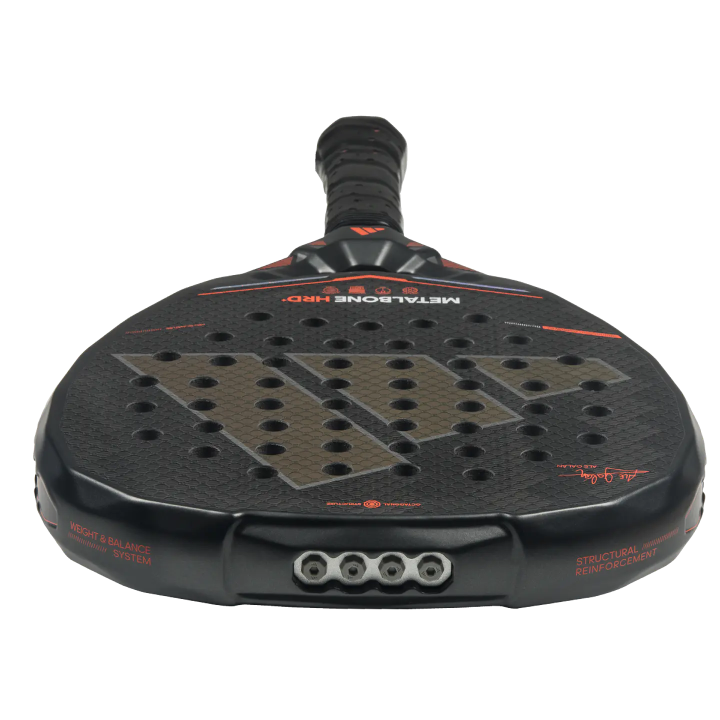 Pala de pádel Adidas Metalbone HRD+ 3.5 Black Red 2026 7