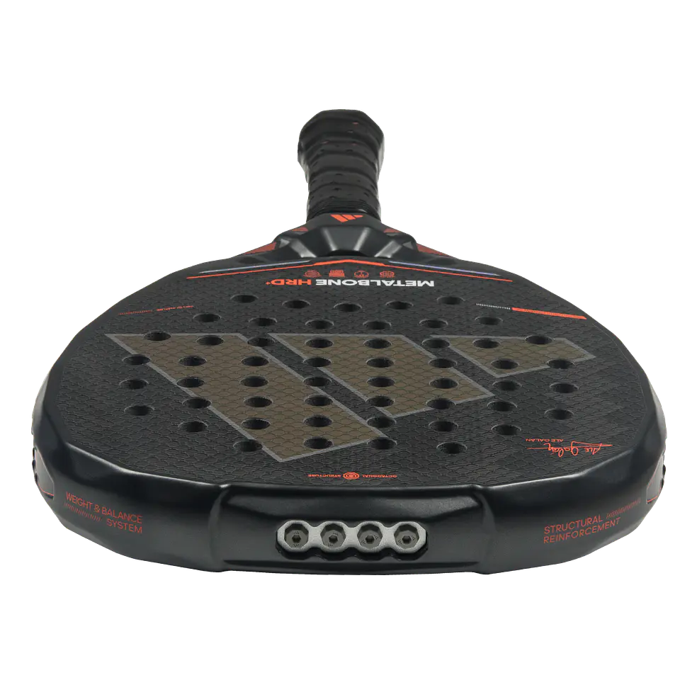 Pala de pádel Adidas Metalbone HRD+ 3.5 Black Red 2026 7