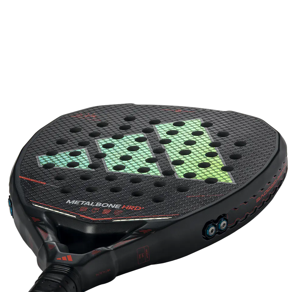 Pala de pádel Adidas Metalbone HRD+ 3.5 Black Red 2026 8