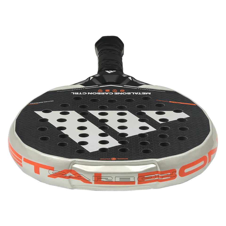Pala de pádel Adidas Metalbone Carbon CTRL 3.5 White Black 2026 6