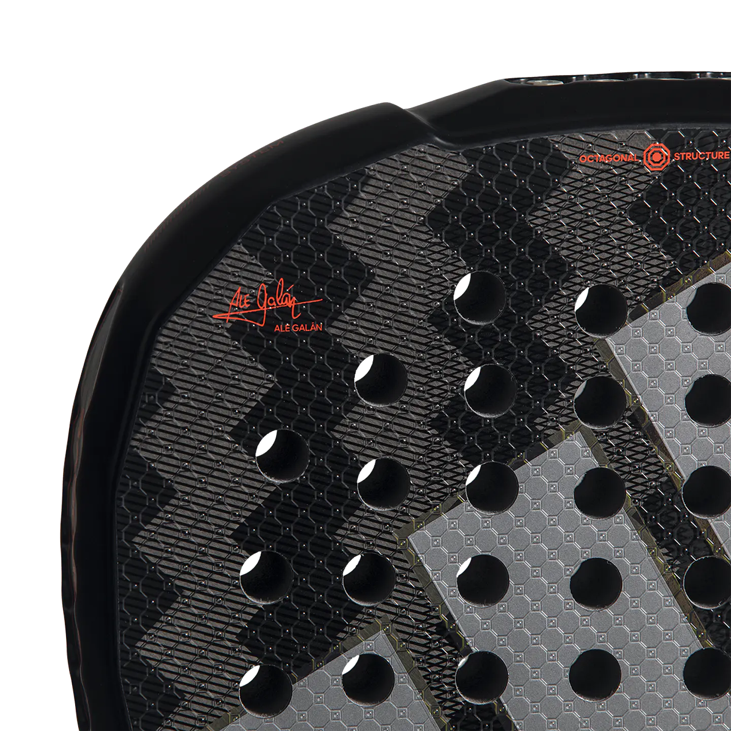 Pala de pádel Adidas Metalbone 3.5 Black Red Ale Galan 2026 6