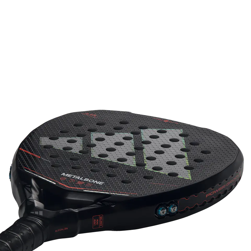 Pala de pádel Adidas Metalbone 3.5 Black Red Ale Galan 2026 10