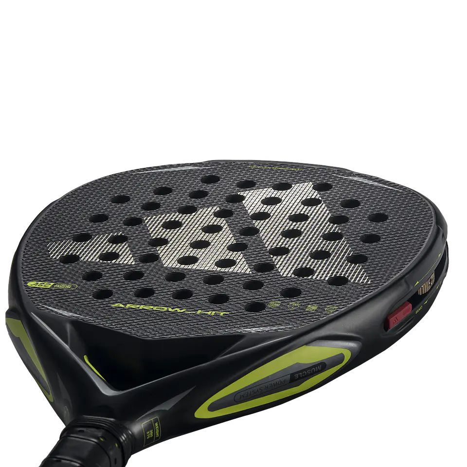 Pala de pádel Adidas Arrow Hit Attack 3.5 Black Silver 2026 4