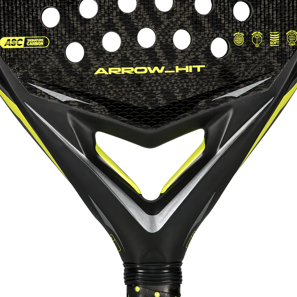 Pala de pádel Adidas Arrow Hit Attack 3.5 Black Silver 2026 7