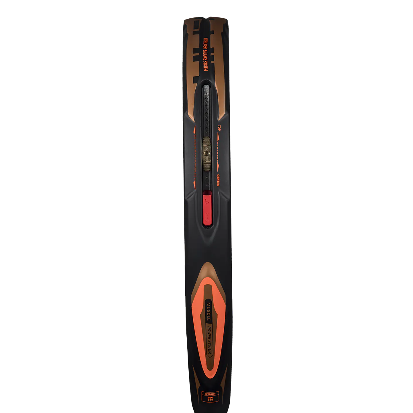 Pala de pádel Adidas Arrow Hit CTRL 3.5 Black Orange 2026 4