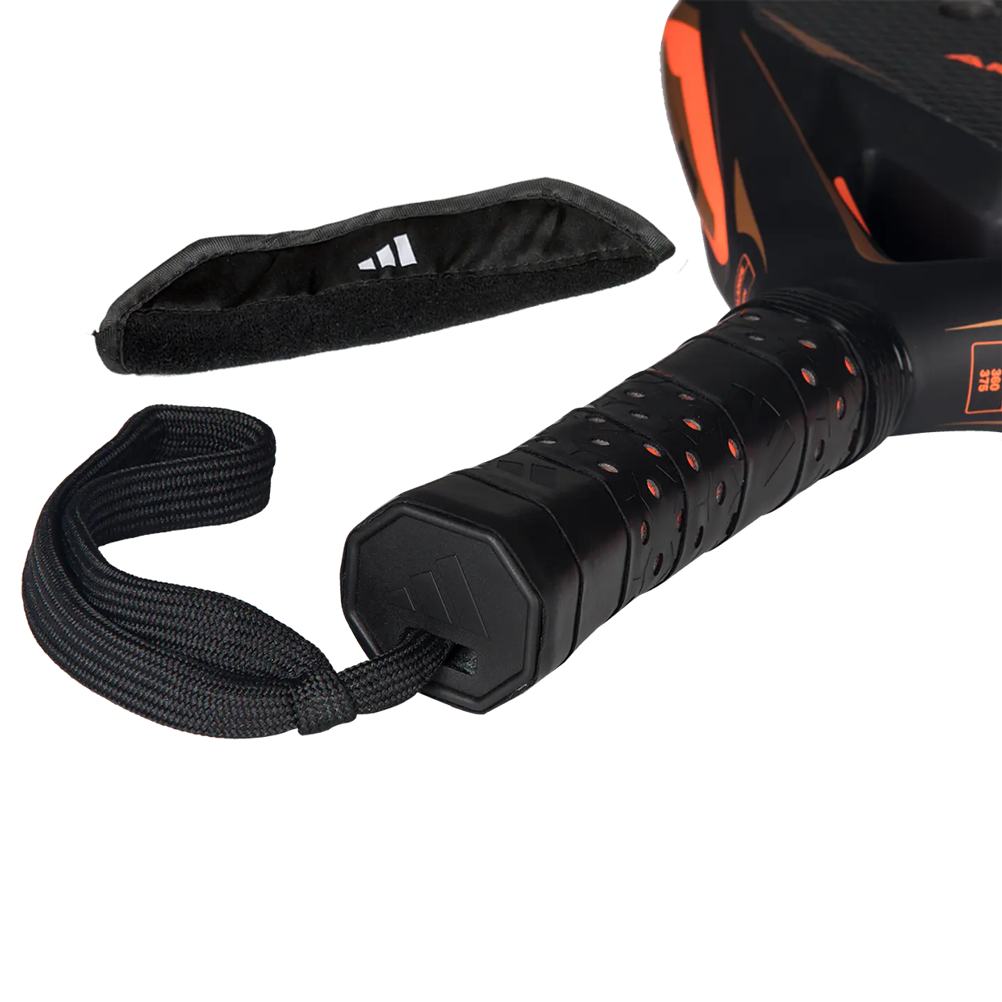 Pala de pádel Adidas Arrow Hit CTRL 3.5 Black Orange 2026 5