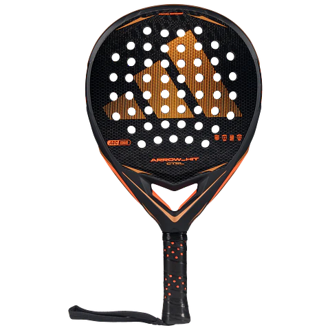 Pala de pádel Adidas Arrow Hit CTRL 3.5 Black Orange 2026