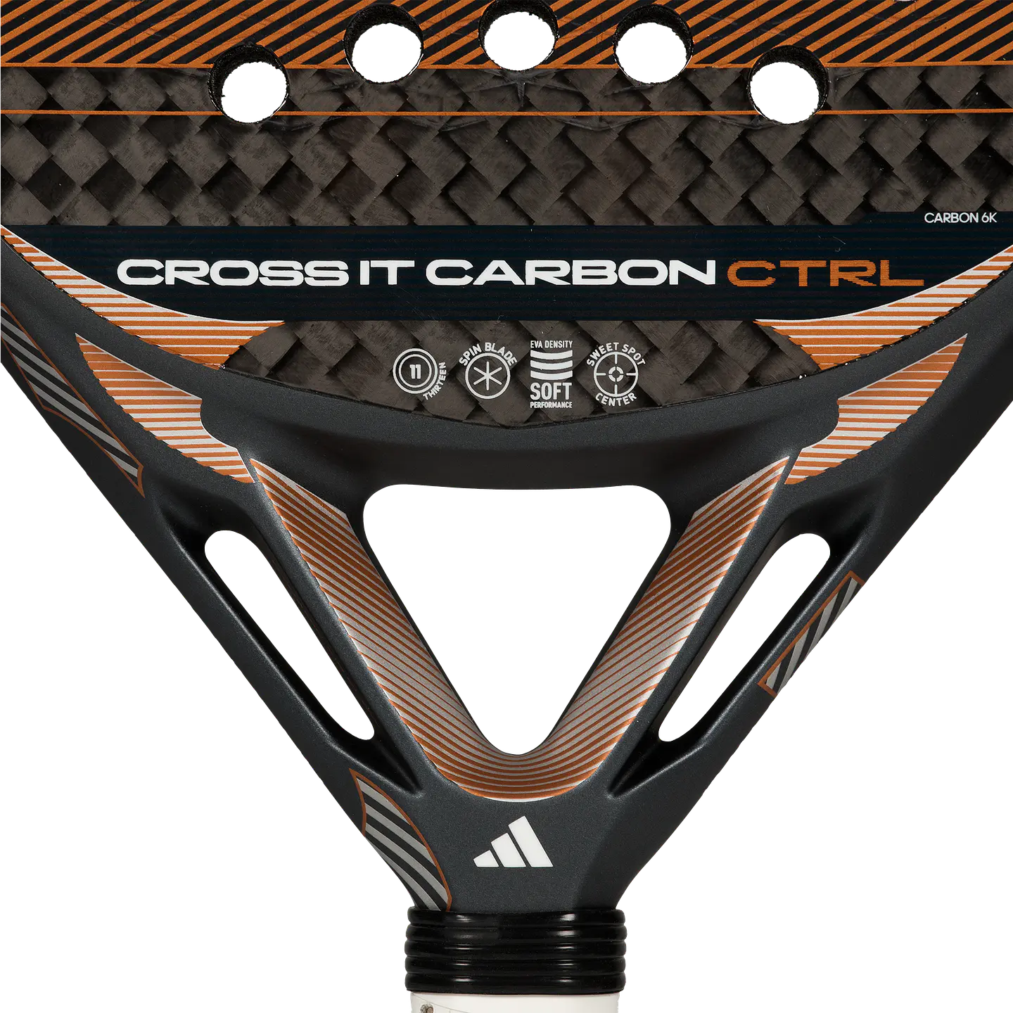 Pala de pádel Adidas Cross It Carbon CTRL 3.5 Blue Bronze 2026 9