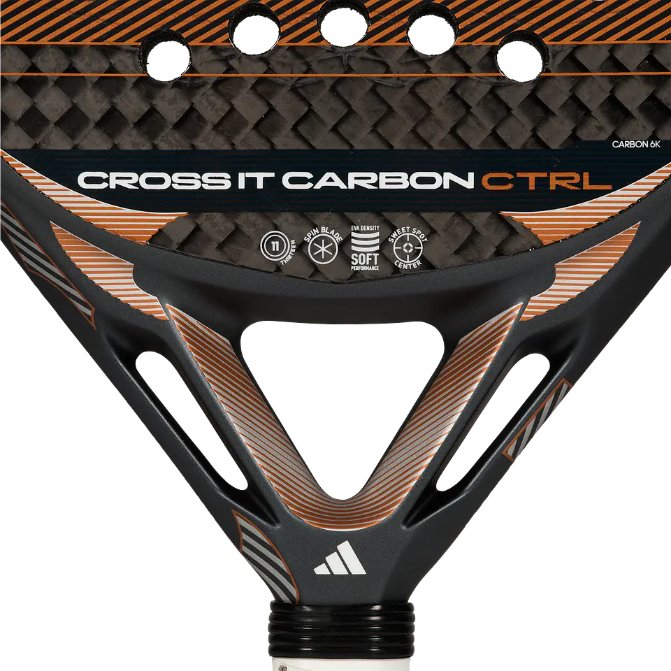 Pala de pádel Adidas Cross It Carbon CTRL 3.5 Blue Bronze 2026 9