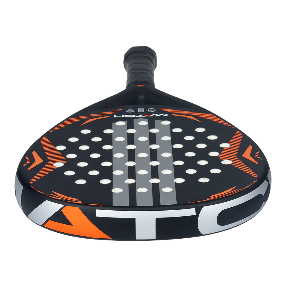 Pala de pádel Adidas Match 3.5 Black Orange 2026 5