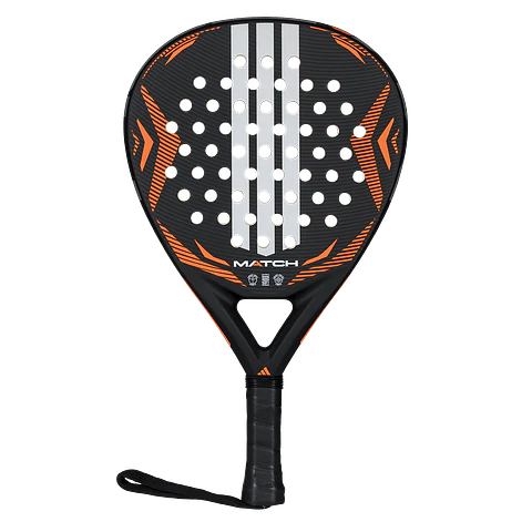 Pala de pádel Adidas Match 3.5 Black Orange 2026