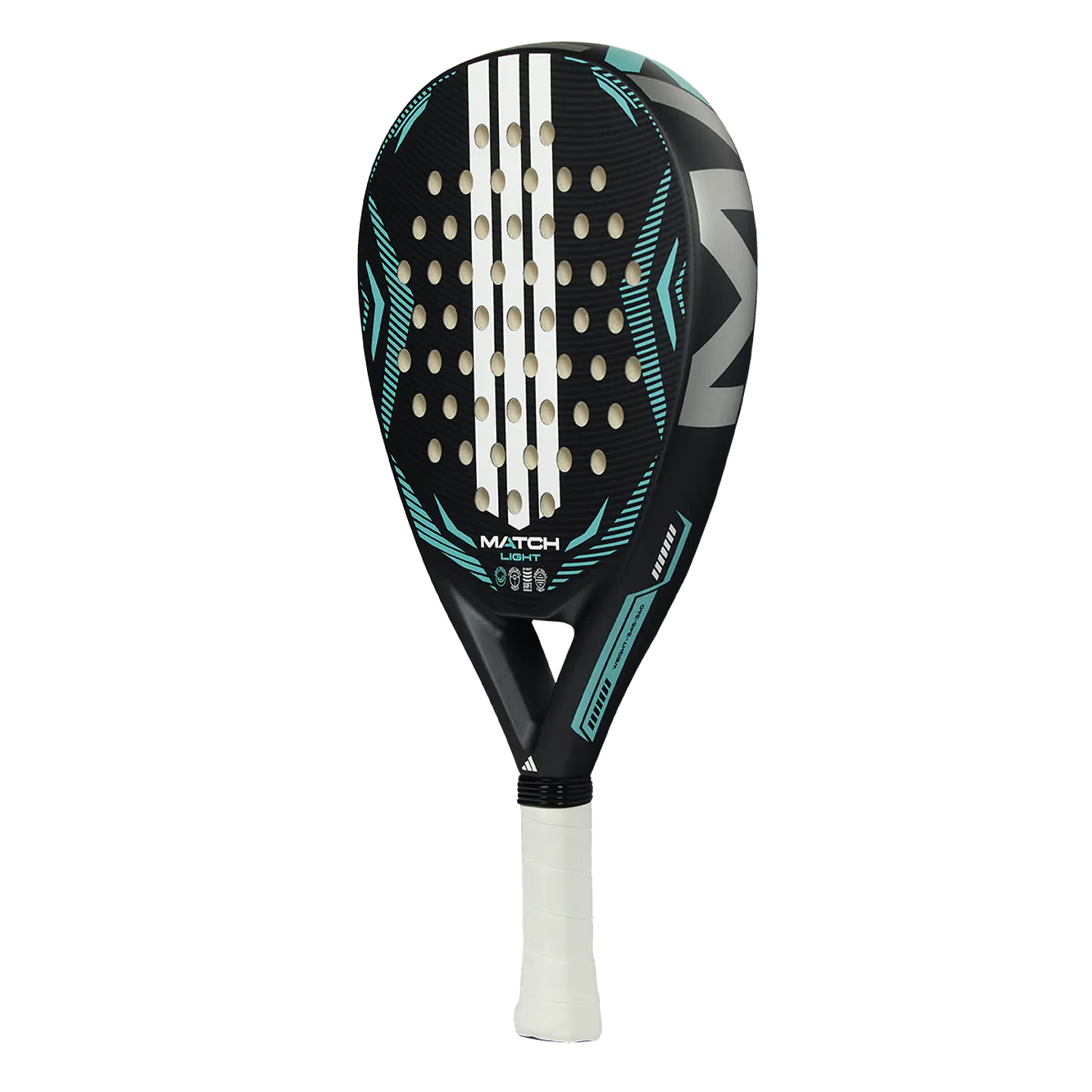 Pala de pádel Adidas Match 3.5 Anthracite Blue 2026 3