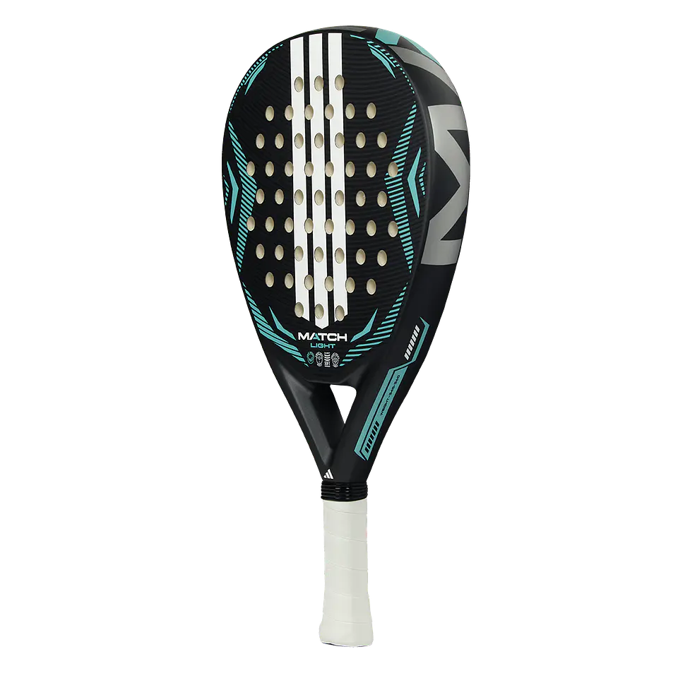 Pala de pádel Adidas Match 3.5 Anthracite Blue 2026 3