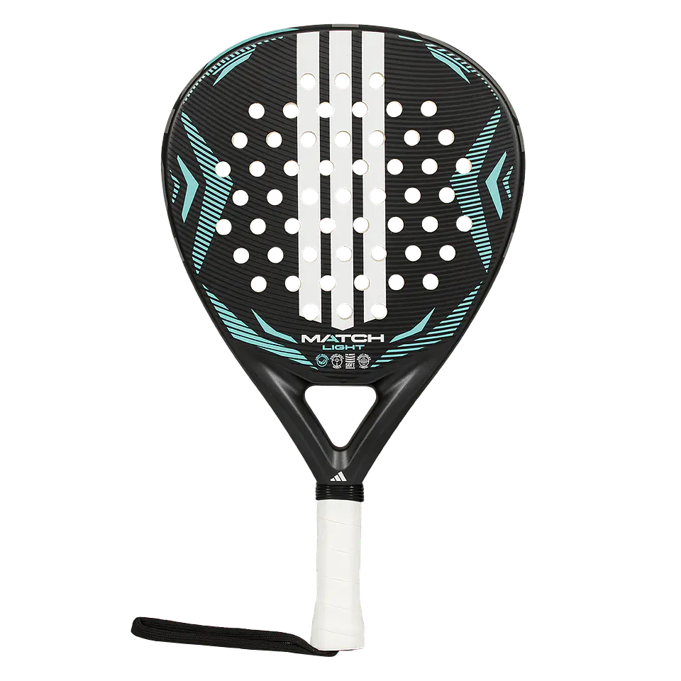 Pala de pádel Adidas Match 3.5 Anthracite Blue 2026 1