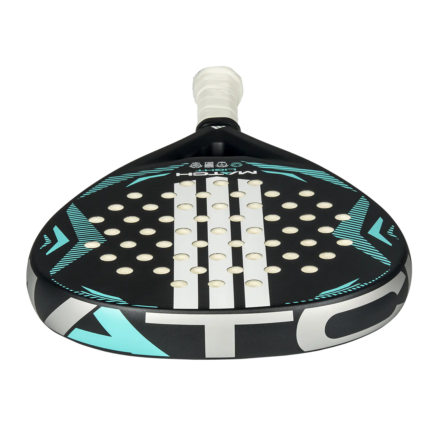 Pala de pádel Adidas Match 3.5 Anthracite Blue 2026 5