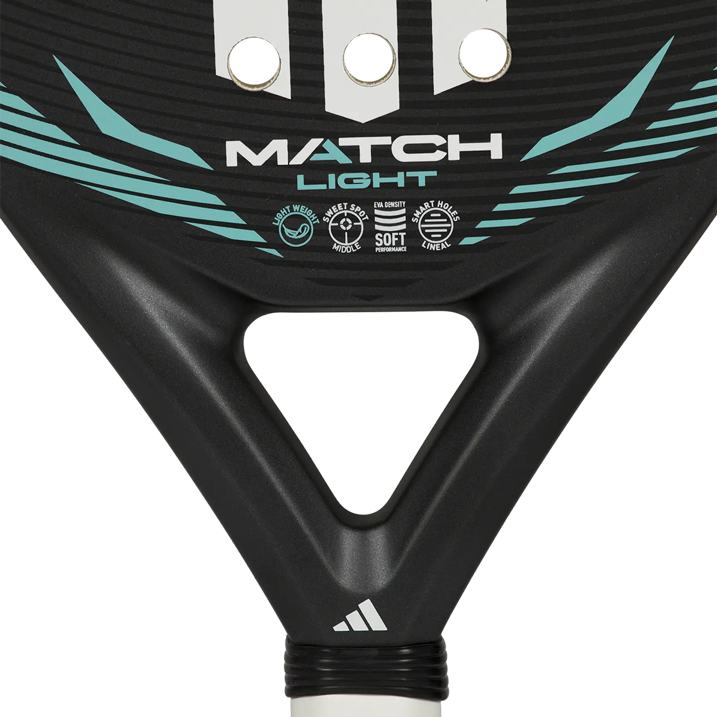 Pala de pádel Adidas Match 3.5 Anthracite Blue 2026 7