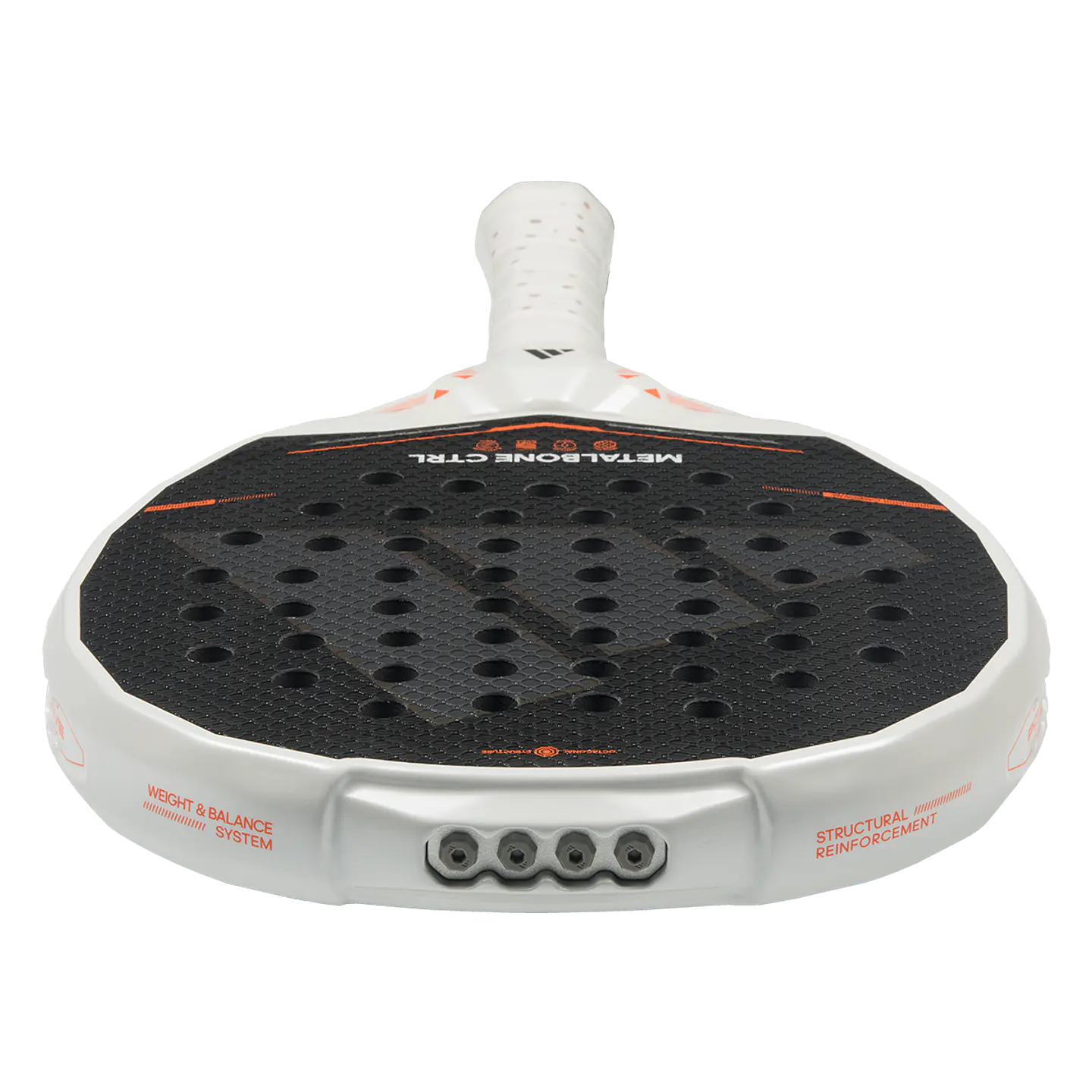 Pala de pádel Adidas Metalbone CTRL 3.5 Black Orange 2026 6