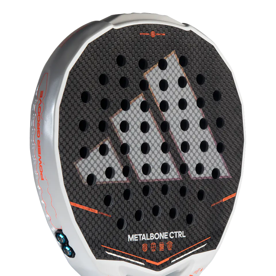 Pala de pádel Adidas Metalbone CTRL 3.5 Black Orange 2026 8