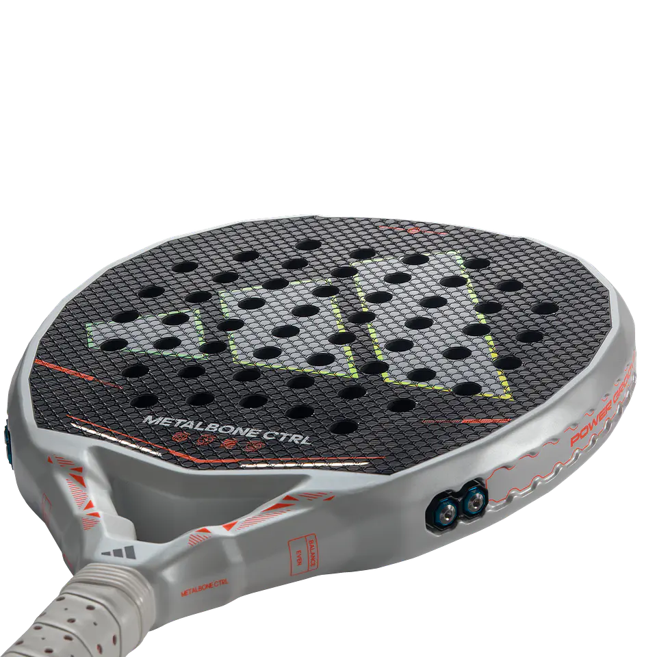 Pala de pádel Adidas Metalbone CTRL 3.5 Black Orange 2026 10
