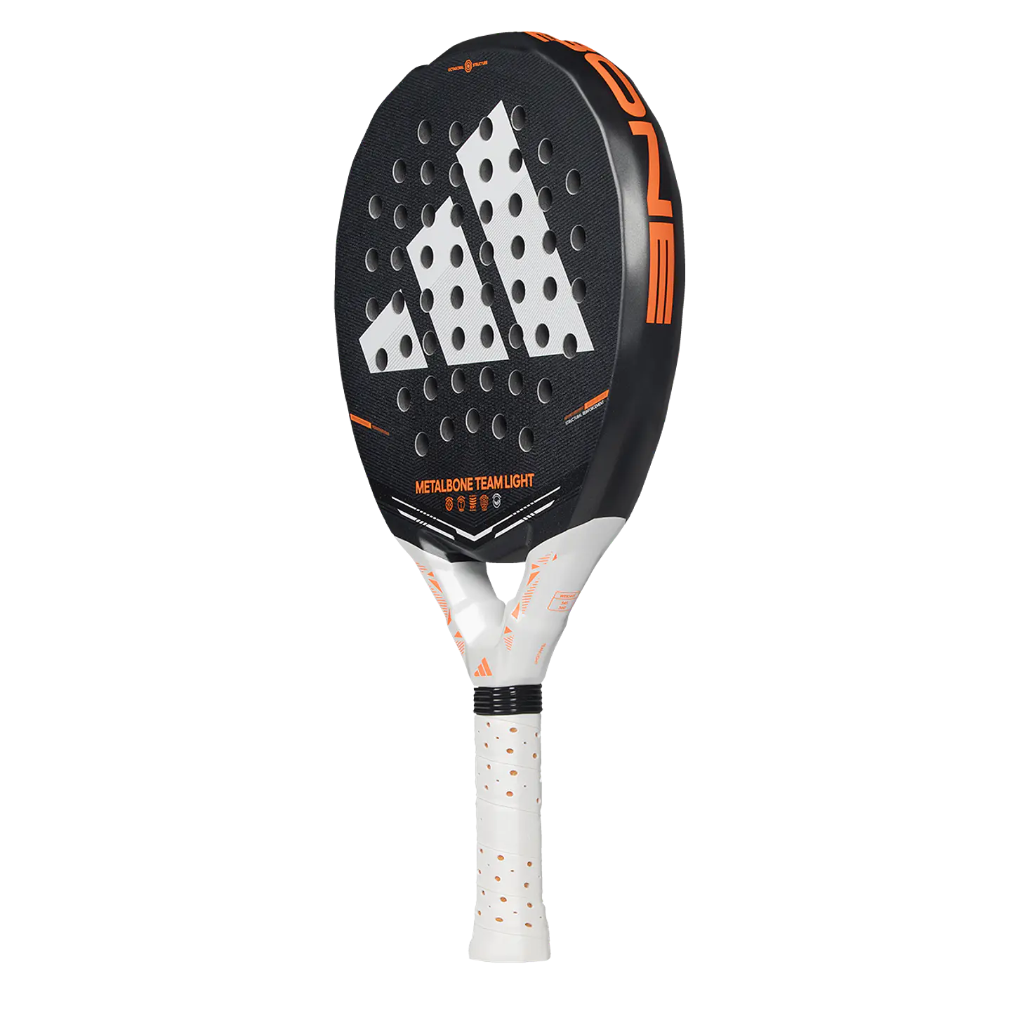 Pala de pádel Adidas Metalbone Team Light 3.5 Black White 2026 3
