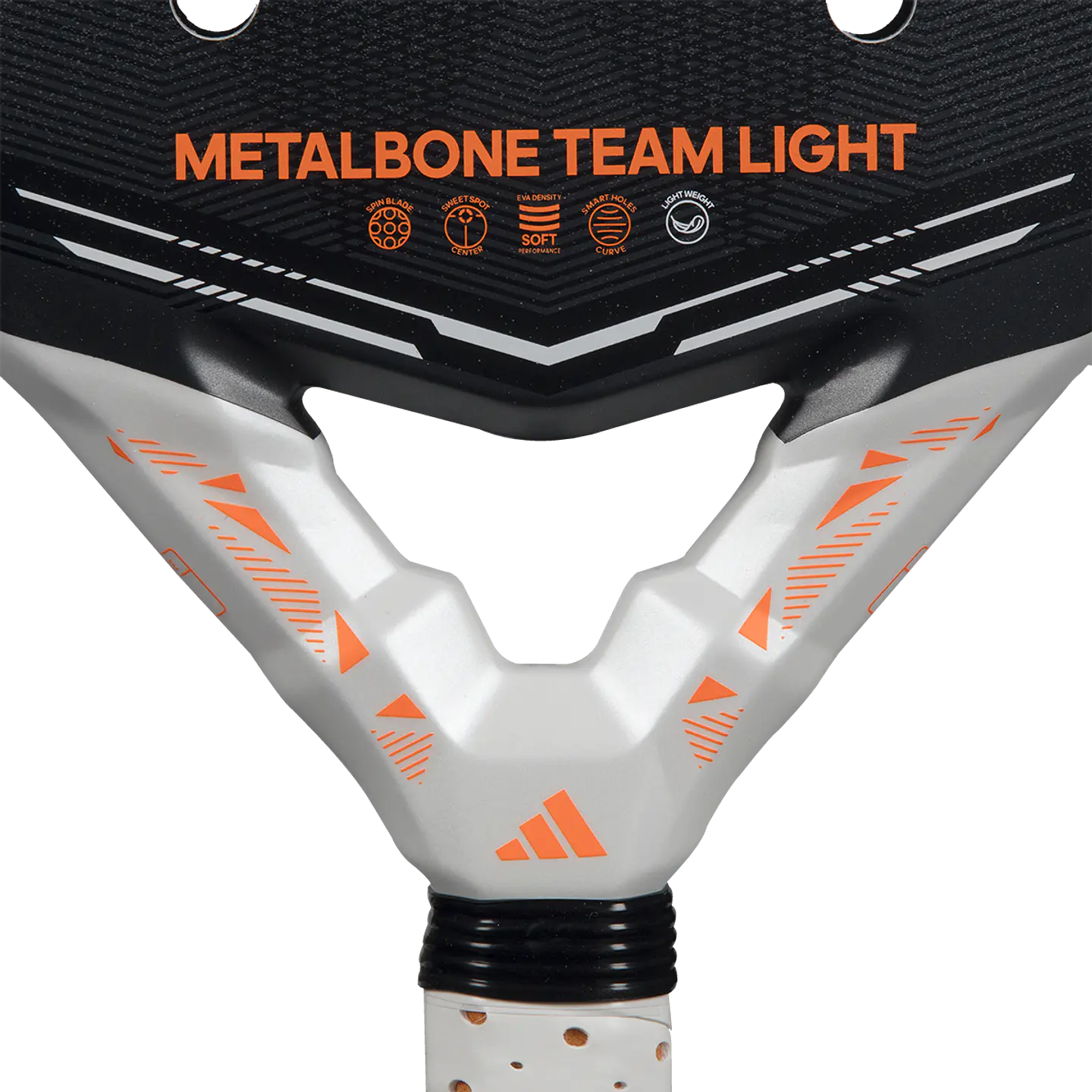 Pala de pádel Adidas Metalbone Team Light 3.5 Black White 2026 7