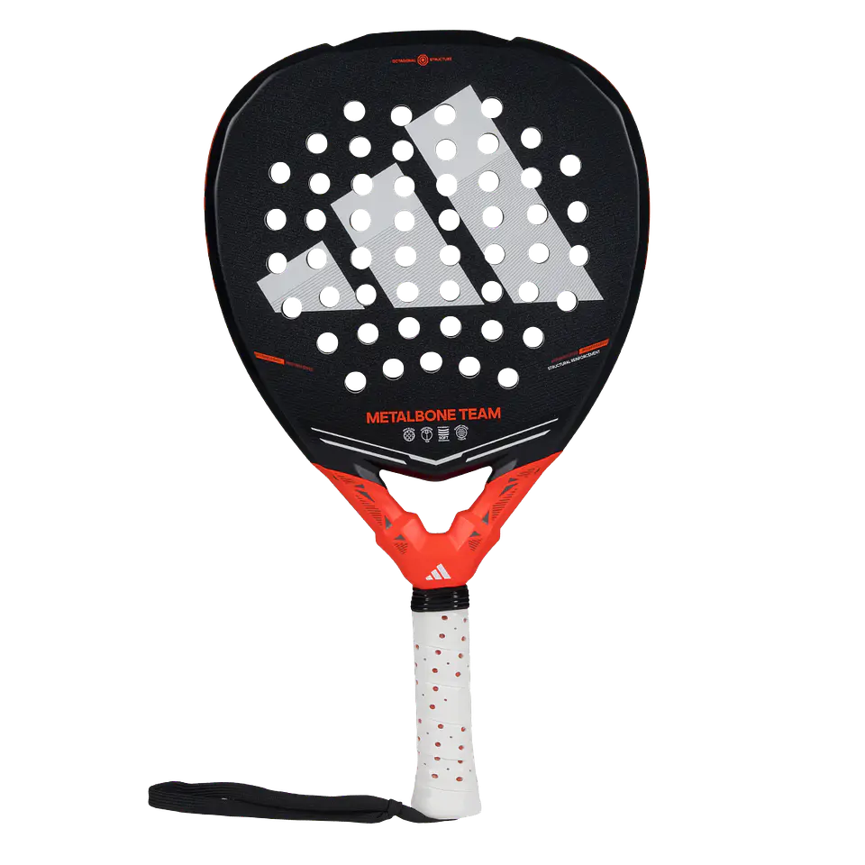 Pala de pádel Adidas Metalbone Team 3.5 Black Red 2026 1