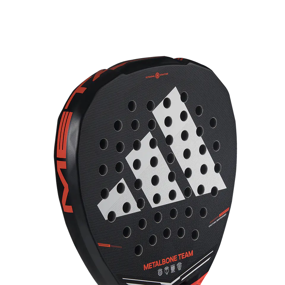 Pala de pádel Adidas Metalbone Team 3.5 Black Red 2026 8