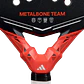 Pala de pádel Adidas Metalbone Team 3.5 Black Red 2026 - Miniatura 9