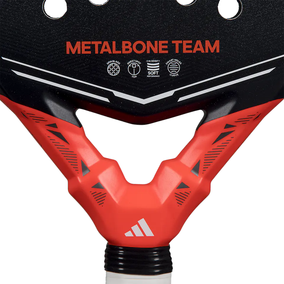 Pala de pádel Adidas Metalbone Team 3.5 Black Red 2026 9