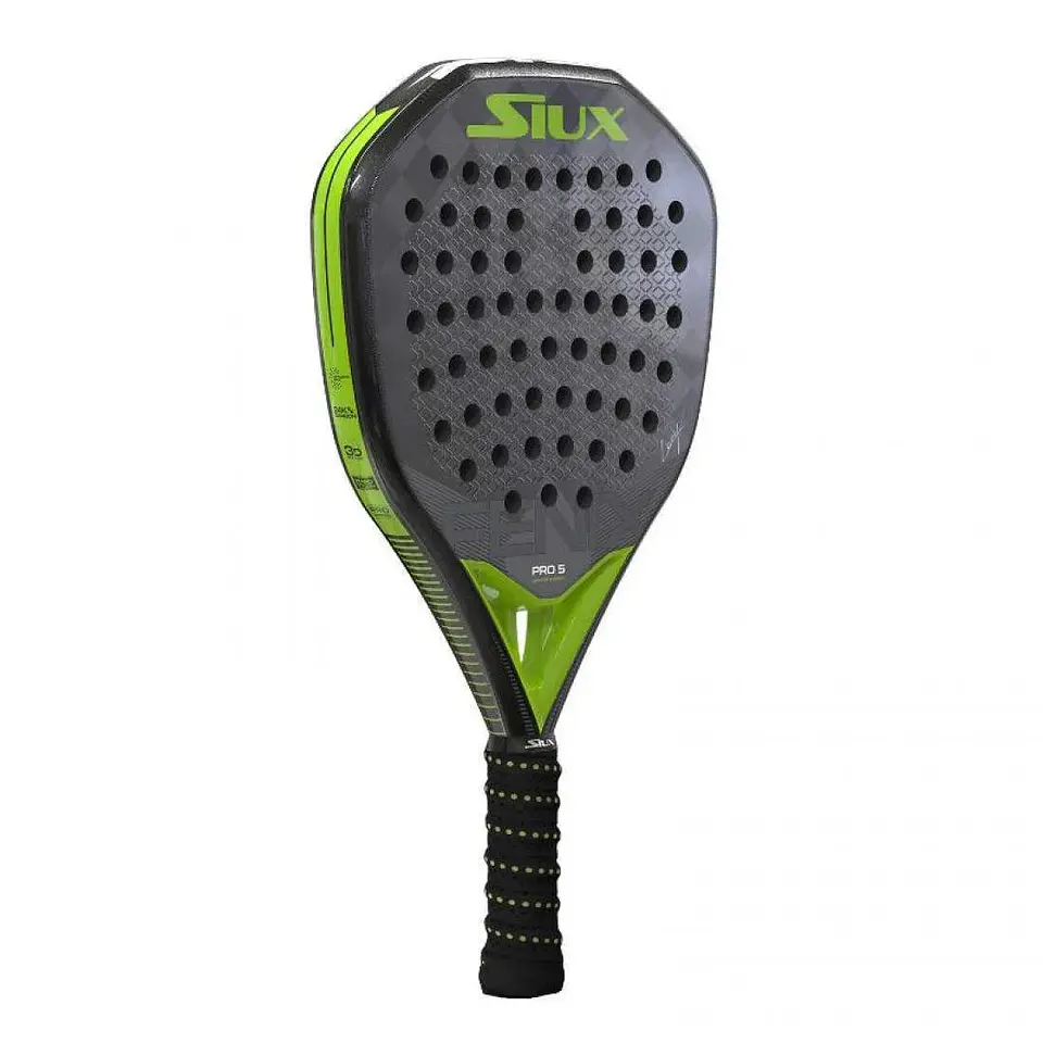 Pala de pádel Siux Fénix pro 5 LTD Leo Augsburger 2025 3