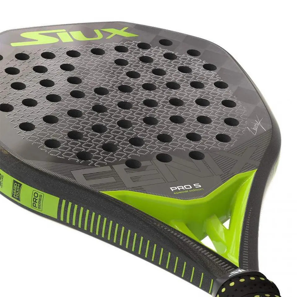 Pala de pádel Siux Fénix pro 5 LTD Leo Augsburger 2025 7