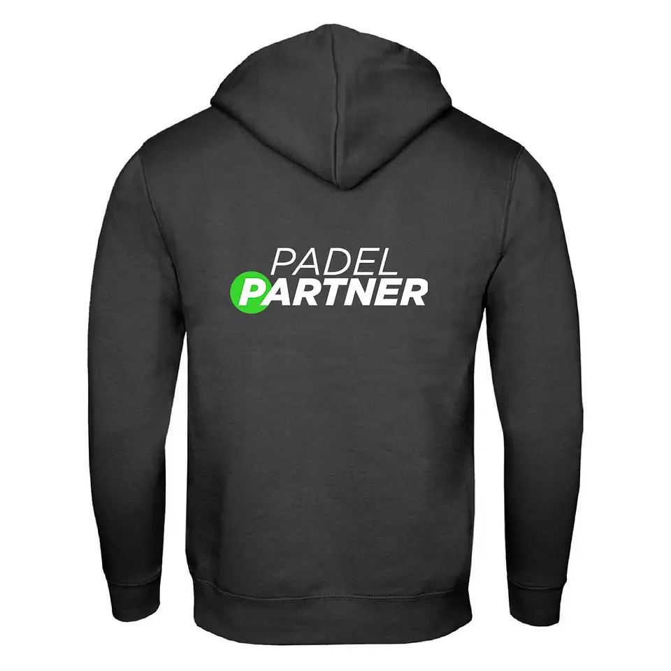 Poleron Padel Partner negro 2
