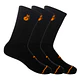 Comfort Colors Pack X3 Tilki Lehinde Black/Orange M25W - Miniatura 1