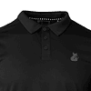 Polera Polo M/C Tilki Lehinde Black Grey M25S