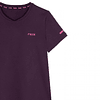 Camiseta Nox Pro Morado Oscuro Mujer