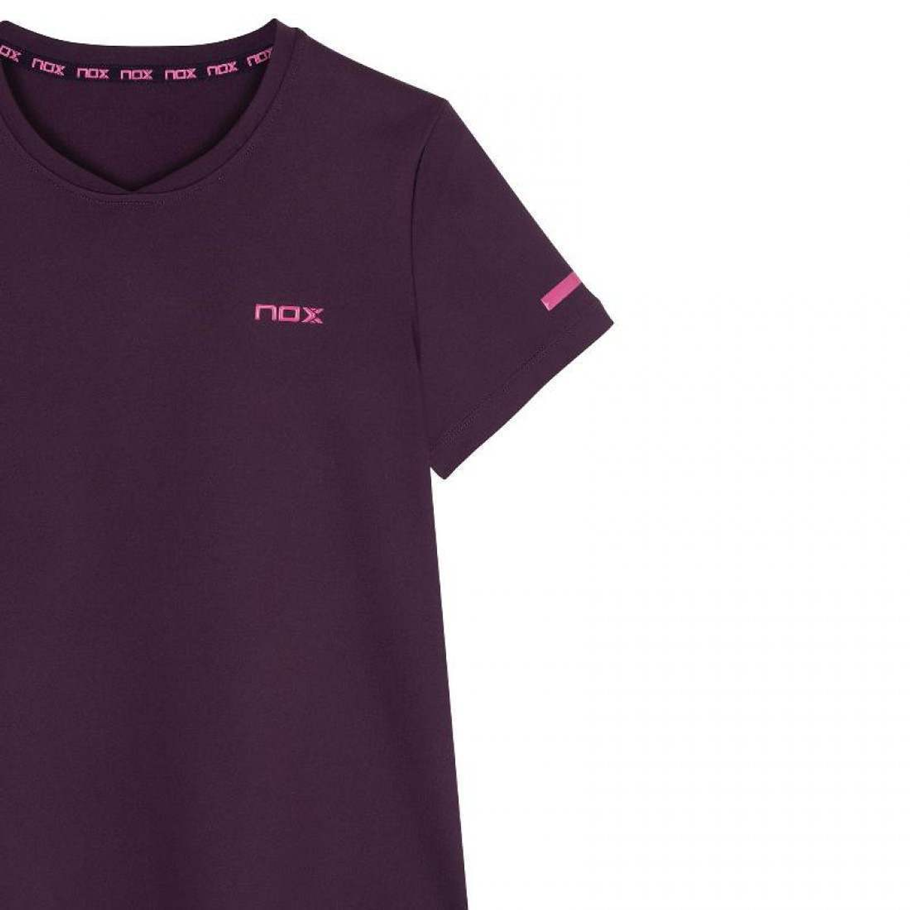 Camiseta Nox Pro Morado Oscuro Mujer