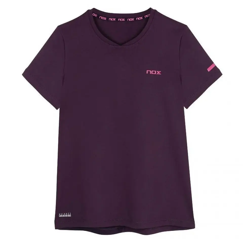 Camiseta Nox Pro Morado Oscuro Mujer 1