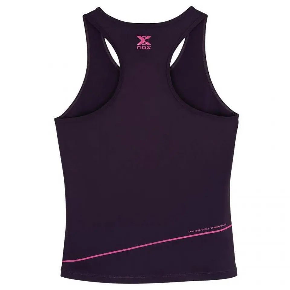 Camiseta Nox Pro Morado Oscuro Rosa Mujer 2