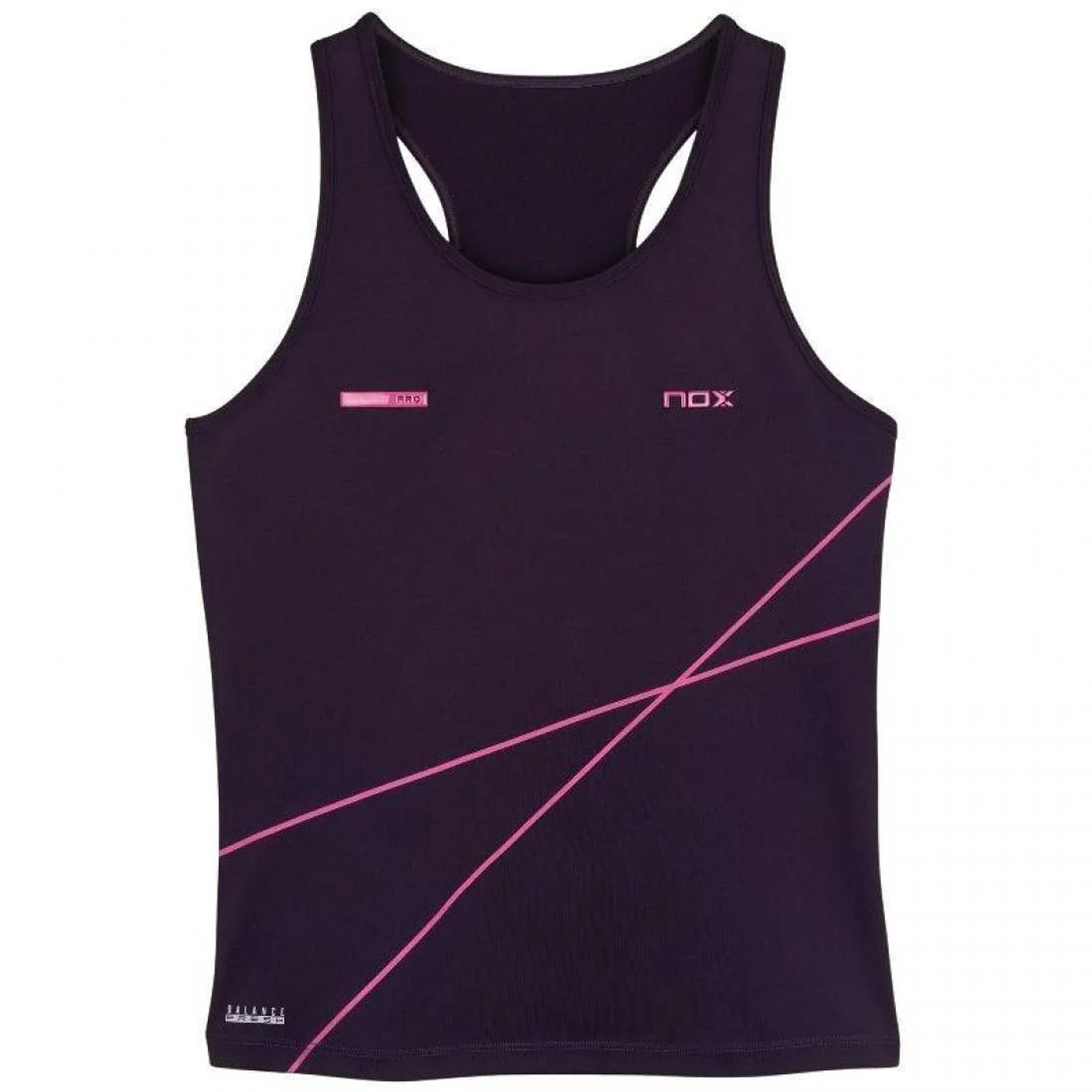  Camiseta Nox Pro Morado Oscuro Rosa Mujer