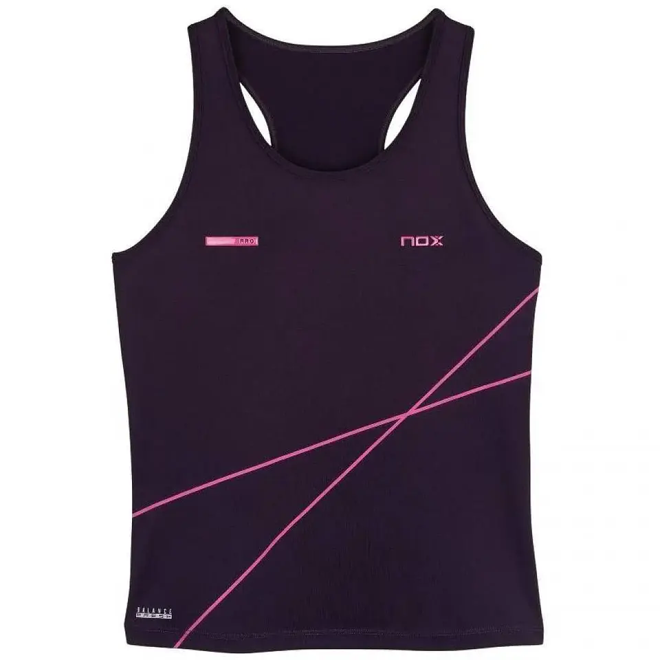  Camiseta Nox Pro Morado Oscuro Rosa Mujer 1