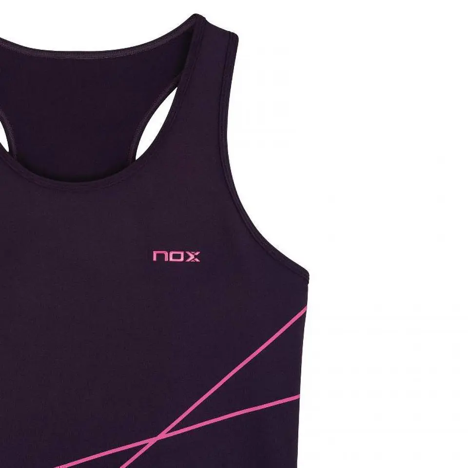  Camiseta Nox Pro Morado Oscuro Rosa Mujer 5