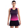 Camiseta Nox Pro Morado Rosa Degradado Mujer